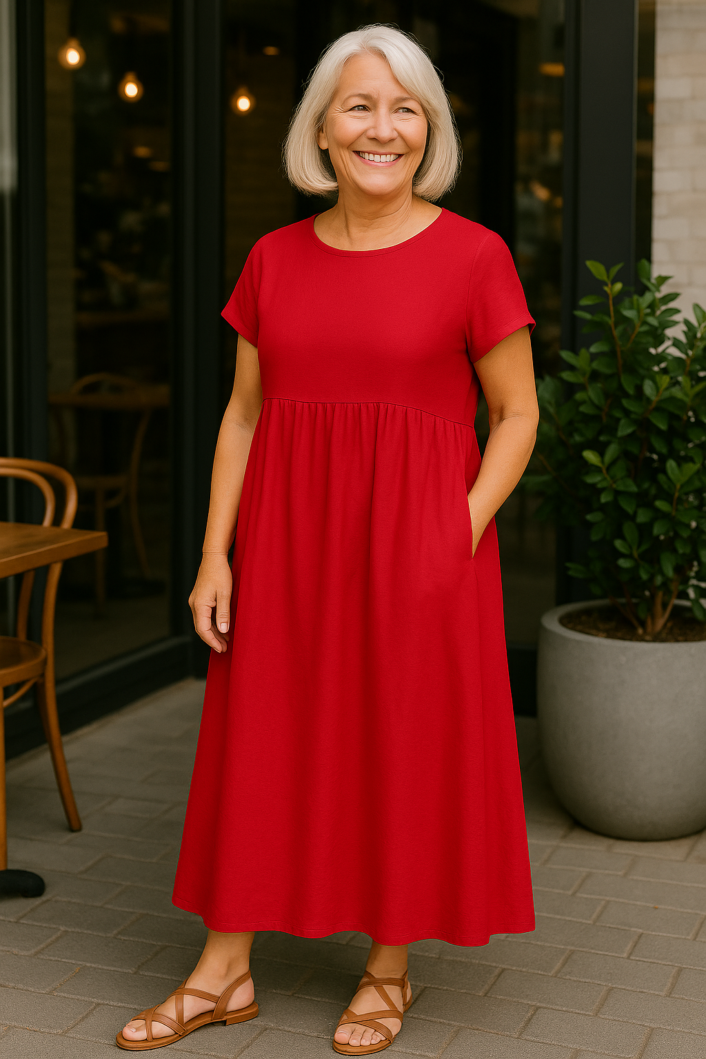 Ruby | Pocket Dress - Comfort Without Compromise