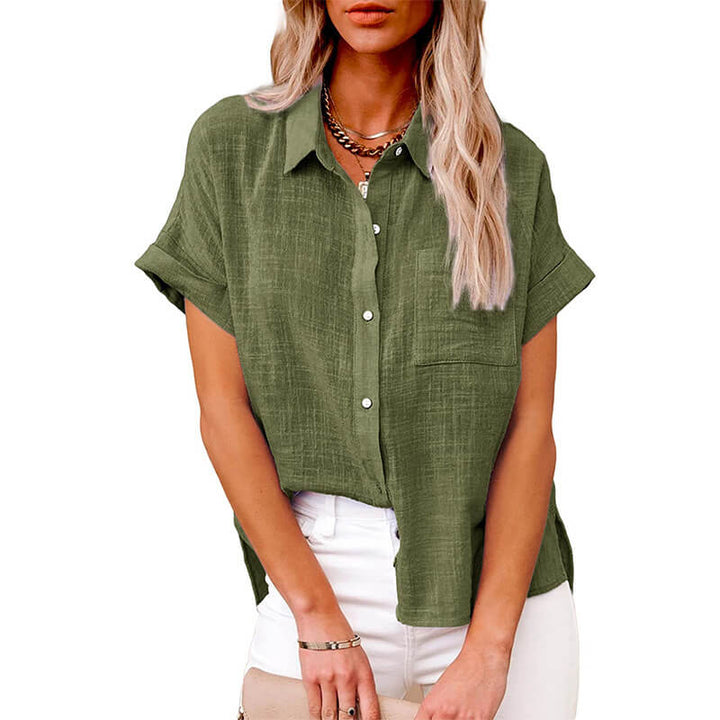 Miraqua - Timeless Button-Up Blouse