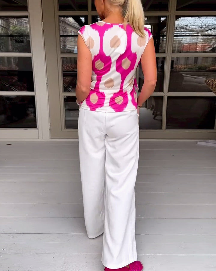 Valencia - Bold Wrap Top