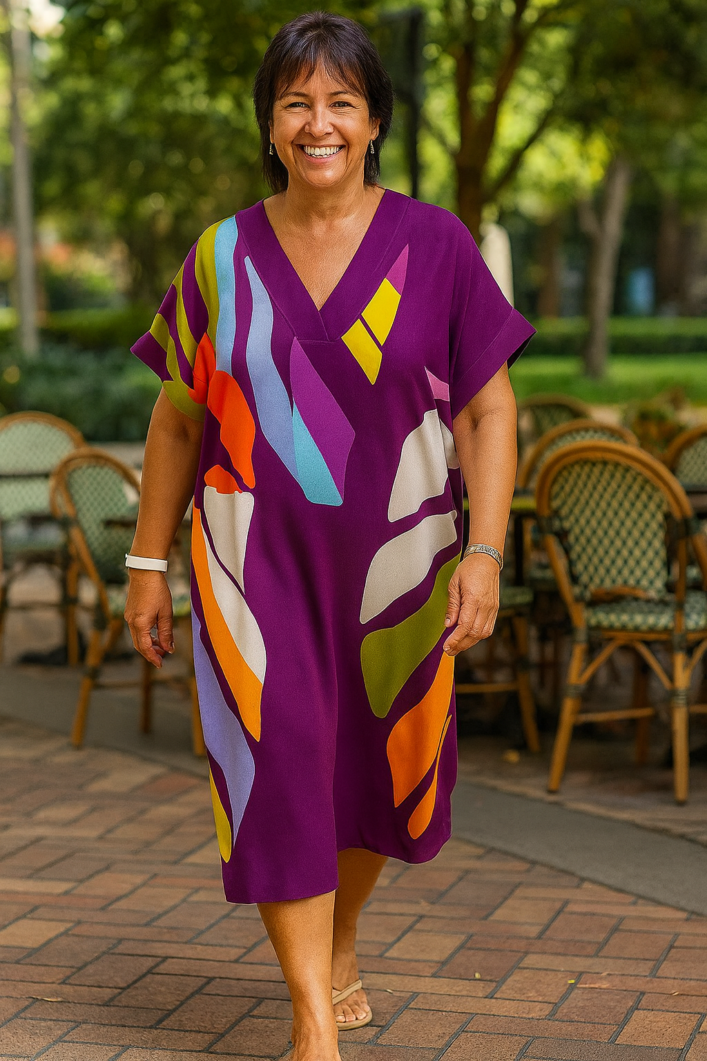 Calista | LeafEase Dress