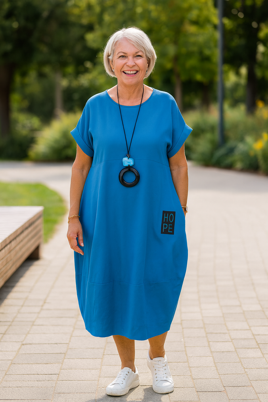 Cerynna | Comfortable Pocket Dress – Effortless Style, Everyday Ease